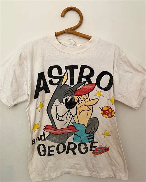 Vintage 1990 The Jetsons Astro and George Tee | Etsy