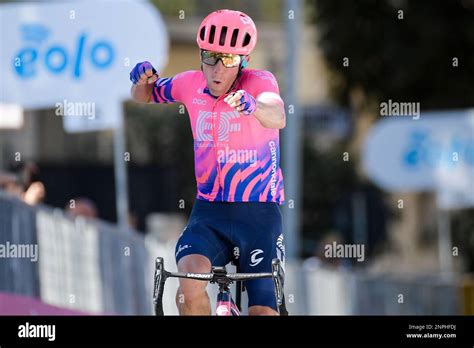 Canada S Michael Woods Crosses The Finish Line To Win The 3rd Stage Of