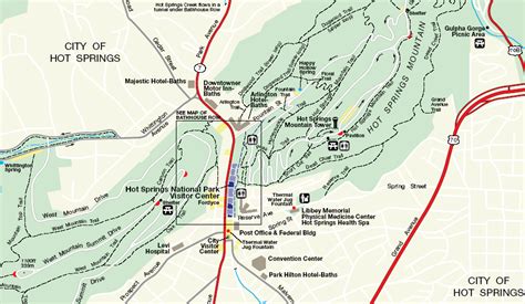 Day Hiking Trails Trail Loops Top Of Hot Springs Mountain