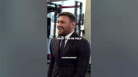 Conor Mcgregor “youll Do What Youre Told” Youtube