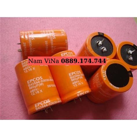 1 Tụ Điện Phân Loại Epcos 450v 560uf Shopee Việt Nam