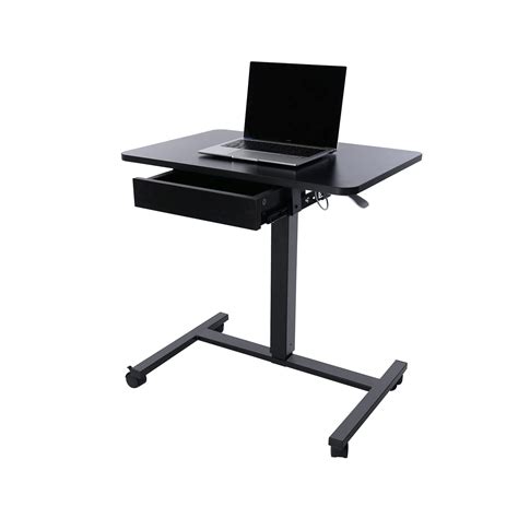 Buy Clatina Mobile Laptop Standing Desk Height Adjustable Teacher