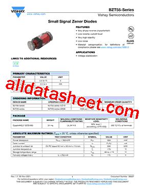 Bzt Datasheet Pdf Vishay Siliconix