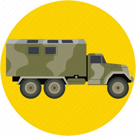 Military Truck Military Vehicle Soldier Van Soldier Vehicle War Icon Download On Iconfinder