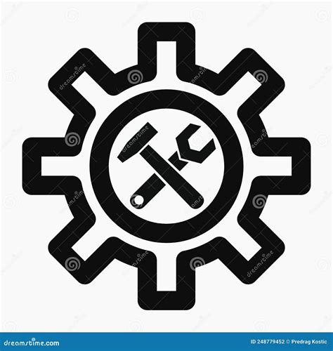 tool logo design tool stock illustration illustration  brand