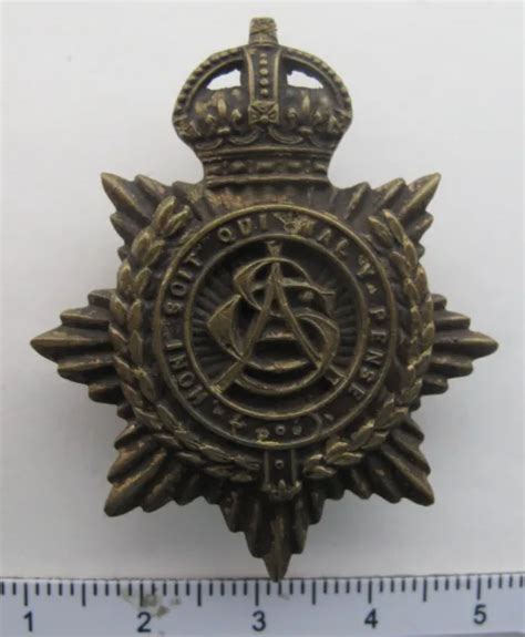 Army Service Corps Officers Cap Badge 1901 To 1918 C £1999 Picclick Uk