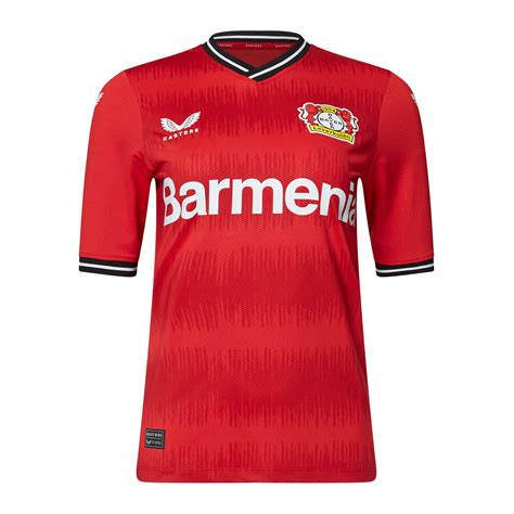 Castore Bayer 04 Leverkusen Trikot Home 2022 2023 Rot