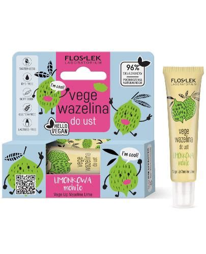 Flos Lek Vege Lip Wazelina Do Ust Limonkowa Mohito 10 G Cena Opinie