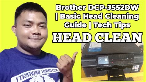 Brother Dcp J Dw Basic Head Cleaning Guide Tech Tips Youtube