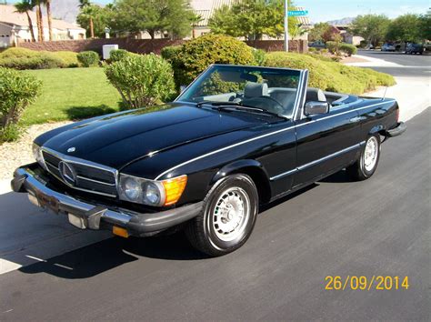 1981 Mercedes Benz 380SL Base Convertible 2 Door 3 8L For Sale Photos