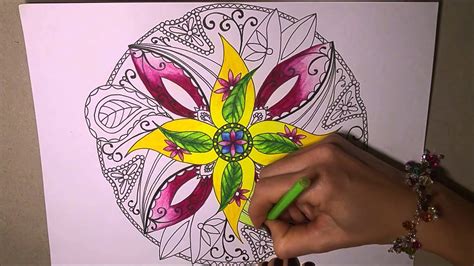 How To Draw Mandala Watercolour Pencils Jak Narysowa Mandal