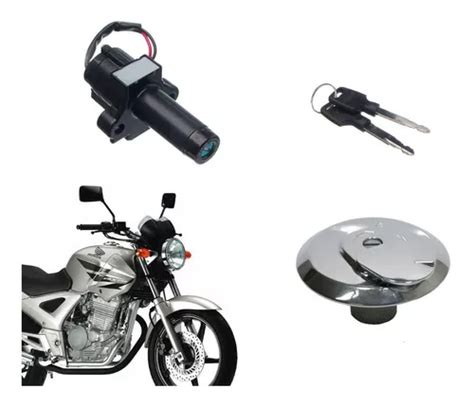 Kit Chave Ignicao Honda Cbx 250 Twister 01 08 Parcelamento Sem Juros