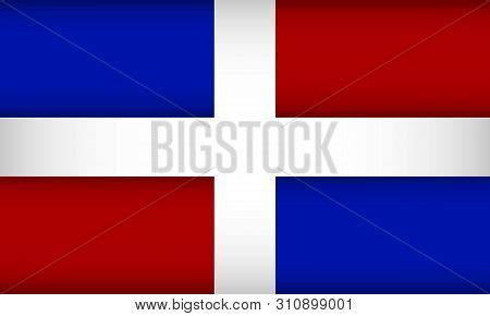 Flag Dominican Vector & Photo (Free Trial) | Bigstock