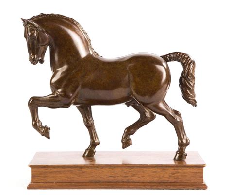 Da Vinci's Horse Bronze Model Sculpture | Cottone Auctions