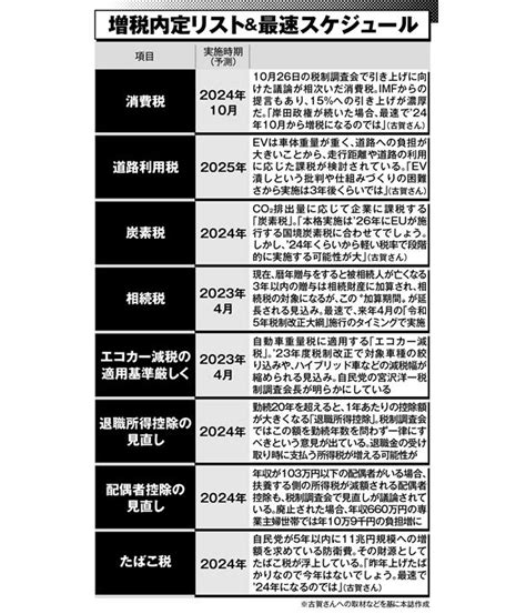 岸田首相 支持率過去最低の30％！本誌が報じた“消費税15％”大増税の未来国民離れさらに加速か（2ページ目） 女性自身