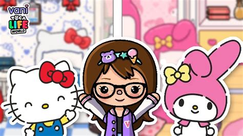 Dormitorio Hello Kitty Vs My Melody En Toca Life World Toca Boca Vani Hello Kitty Melody