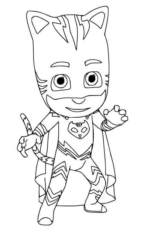 Desenhos De PJ Masks Para Imprimir E Colorir Como Fazer Em Casa