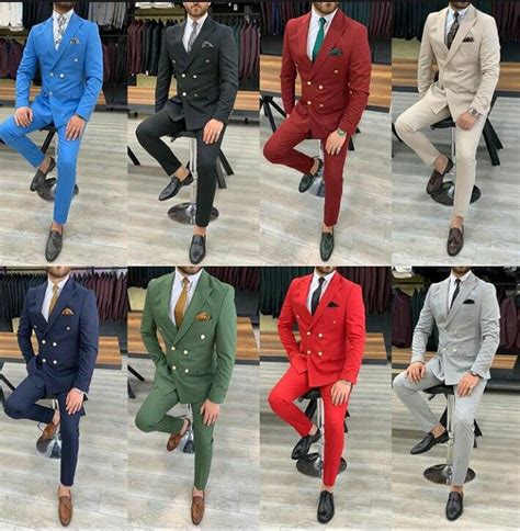 Men's suit (8 colours) new arrival 2020 mens fashion | Business casual ...