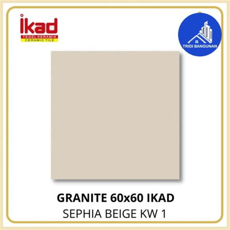 Ikad Granite 6060 Sephia Beige Tridi Bangunan