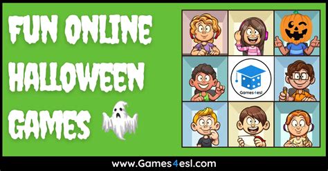 6 Fun Online Halloween Games | Games4esl