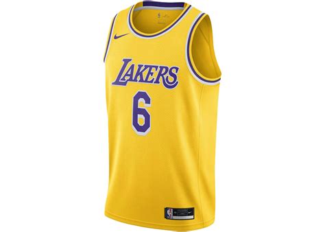 Nike LeBron James Lakers Icon Edition Jersey Yellow/Purple Men's - FW23 ...