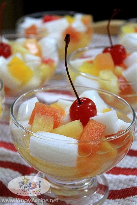 Gelatin Dessert Recipes Filipino