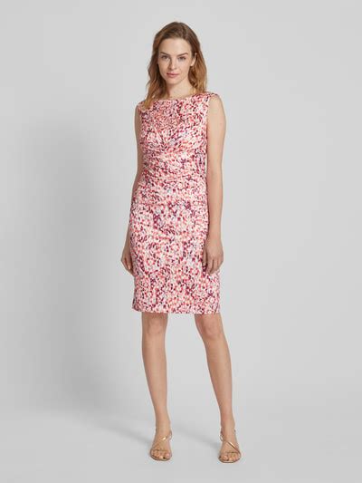 Christian Berg Woman Selection Knielanges Kleid Mit Allover Print