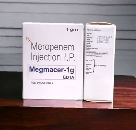 Meropenem 1gm Injection At Best Price In Ahmedabad Gujarat Marshall Healthcare