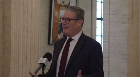 Starmer Da Belfast Sottolinea Limportanza Dellirlanda Del Nord