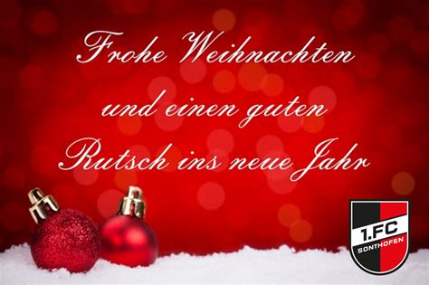 Frohe Weihnachten Und Einen Guten Rutsch Ins Jahr