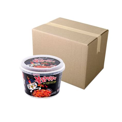 CASE SAMYANG Buldak Hot Chicken Flavor Topokki Bowl G X