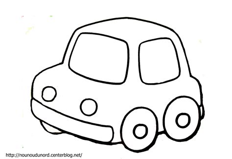 Coloriage voiture dessiné par nounoudunord