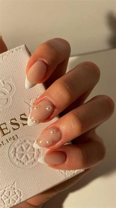 Elegant Bliss Captivating Wedding Nail Designs French Tips Nails