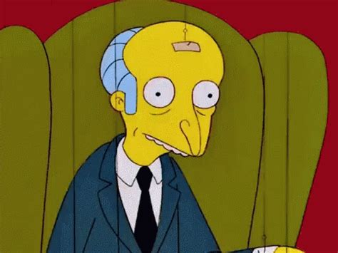 Simpsons Mr Burns GIF - Simpsons MrBurns Surprised - Discover & Share GIFs