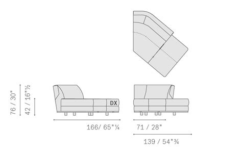 Come Together Sectional Fabric Sofa By Poltrona Frau Design Palomba