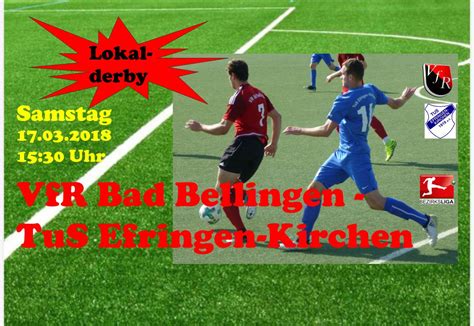 Lokalderby Gegen Den Tus Efringen Kirchen Vfr Bad Bellingen