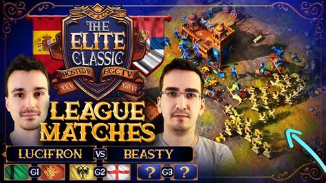 The Elite Classic LucifroN Vs Beasty Round Robin Bo3 Age Of Empires