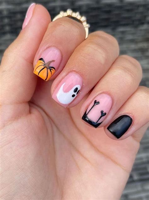 Cute Easy Halloween Nail Designs Step By Step