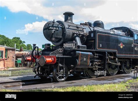 Ivatt Class 2 2 6 2t No41313 With Its Smoke Box Door Open For