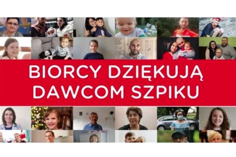 Dziś Światowy Dzień Dawcy Szpiku Szpital Grudziądz