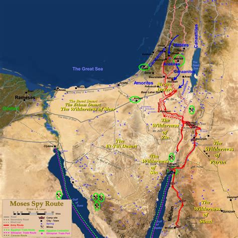 The Exodus Route - The Real Route to Mt. Sinai - Jabal al-Lawz