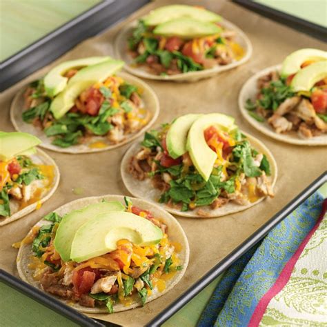 Shredded Chicken Tostadas Recipe From H E B Recipe Chicken Tostadas