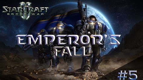 Starcraft Brood War Terran Campaign Mission 5 Emperor S Fall YouTube