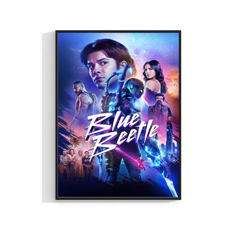 Blue Beetle 2023 New Movie Poster Cinema Print Film A5 A4 A3 A2 A1 MAXI ...