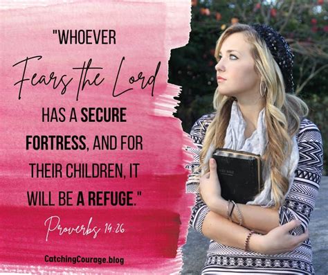 good  fear god catching courage