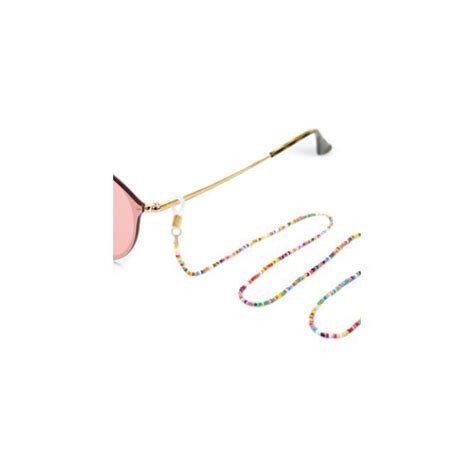 Cordon Lunettes En Perles De Rocailles La Fourmi Cr Ative Dor