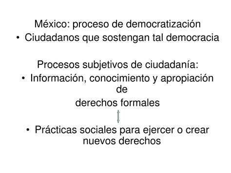 PPT PROCESOS SUBJETIVOS DE APROPIACIÓN Y EJERCICIO DE LOS DERECHOS