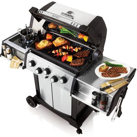 Broil King Signet Burner Freestanding Propane Gas Grill With