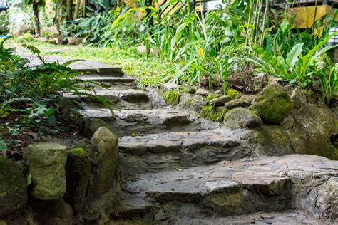 Comment Construire Un Escalier De Jardin En Pierre