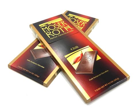 Buy Moser Roth German Dark Chocolate Bars Chili Pack Of Online